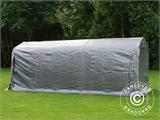 Carpa de almacenamiento PRO 2,4x6x2,34m PE, Gris Carpa de almacenamiento PRO 2,4x6x2,34m PE, Gris
