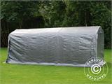 Tenda magazzino PRO 2,4x6x2,34m PE, Grigio