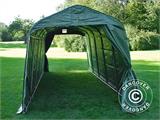 Noliktavas telts PRO 2,4x6x2,34m PVC, Zaļš