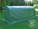 Tenda magazzino PRO 2,4x6x2,34m PVC, Verde