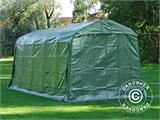 Carpa de almacenamiento PRO 2,4x6x2,34m PVC, Verde