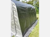 Opslagtent PRO 2x3x2m PE, met grondzeil, Grijs