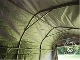 Skladišni šator PRO 2x3x2m PE, s pokrovom, Siva