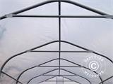 Polytunnel Drivhus, 2,4x2,4x2m, PE, 5,7m², Transparent