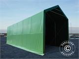 Lagerzelt PRO XL 4x12x3,5x4,59m, PVC, Grün Lagerzelt PRO XL 4x12x3,5x4,59m, PVC, Grün