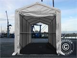 Opslagtent PRO XL 3,5x8x3,3x3,94m, PVC, Wit