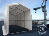 Tenda de armazenagem PRO XL 3,5x8x3,3x3,94m, PVC, Branco