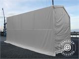 Storage shelter PRO XL 3.5x8x3.3x3.94 m, PVC, White Storage shelter PRO XL 3.5x8x3.3x3.94 m, PVC, White