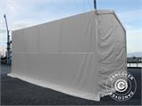 Opslagtent PRO XL 3,5x8x3,3x3,94m, PVC, Wit