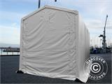 Carpa grande de almacén PRO XL 3,5x8x3,3x3,94m, PVC, Blanco