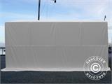 Storage shelter PRO XL 3.5x8x3.3x3.94 m, PVC, White Storage shelter PRO XL 3.5x8x3.3x3.94 m, PVC, White