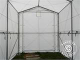 Tenda de armazenagem PRO XL 3,5x8x3,3x3,94m, PVC, Branco