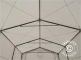 Capannone tenda PRO XL 3,5x8x3,3x3,94m, PVC, Bianco