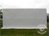 Capannone tenda PRO XL 3,5x8x3,3x3,94m, PVC, Bianco