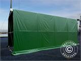 Tenda de armazenagem PRO XL 3,5x8x3,3x3,94m, PVC, Verde