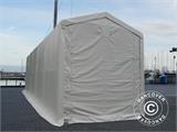 Opslagtent PRO XL 3,5x10x3,3x3,94m, PVC, Wit