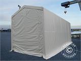 Capannone tenda PRO XL 3,5x10x3,3x3,94m, PVC, Bianco