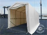 Tenda de armazenagem PRO XL 3,5x10x3,3x3,94m, PVC, Branco