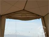 Capannone tenda PRO XL 3,5x10x3,3x3,94m, PVC, Bianco