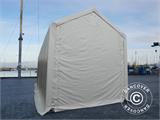 Storage shelter PRO XL 4x10x3.5x4.59 m, PVC, White