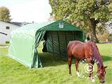 Weidezelt 3,6x6x2,68m, PVC, Grün Weidezelt 3,6x6x2,68m, PVC, Grün