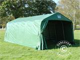 Livestock shelter 3.6x7.2x2.68 m, PVC, Green