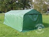 Livestock shelter 3.6x7.2x2.68 m, PVC, Green