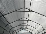 Tente Abri Garage PRO 3,77x7,3x3,18m PE, Gris Tente Abri Garage PRO 3,77x7,3x3,18m PE, Gris