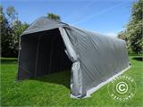 Zeltgarage PRO 3,77x9,7x3,18m PVC, Grau Zeltgarage PRO 3,77x9,7x3,18m PVC, Grau