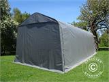 Garažni šator PRO 3,77x9,7x3,18m PVC, Siva