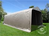 Carpa garaje PRO 3,77x9,7x3,18m PE, Gris Carpa garaje PRO 3,77x9,7x3,18m PE, Gris