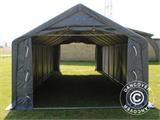 Storage shelter PRO 4x12x2x3.1 m, PVC, Grey Storage shelter PRO 4x12x2x3.1 m, PVC, Grey
