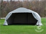 Portable double garage 5.4x6x2.9 m PVC, Grey