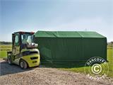 Storage shelter PRO 4x6x2x3.1 m, PVC, Green