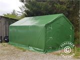 Storage shelter PRO 4x6x2x3.1 m, PVC, Green Storage shelter PRO 4x6x2x3.1 m, PVC, Green