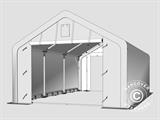 Capannone tenda PRO 4x6x2x3,1m, PVC, Verde