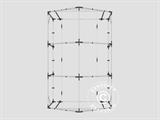 Storage shelter PRO 4x6x2x3.1 m, PVC, Green Storage shelter PRO 4x6x2x3.1 m, PVC, Green