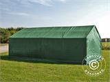Carpa grande de almacén PRO 5x8x2,5x3,89m, PVC, Verde Carpa grande de almacén PRO 5x8x2,5x3,89m, PVC, Verde
