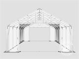 Carpa grande de almacén PRO 5x10x2x3,39m, PVC, Gris Carpa grande de almacén PRO 5x10x2x3,39m, PVC, Gris