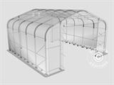 Storage shelter PRO 6x6x3.7 m PVC, Grey