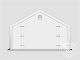 Carpa grande de almacén PRO 5x4x2x3,39m, PVC, Gris Carpa grande de almacén PRO 5x4x2x3,39m, PVC, Gris