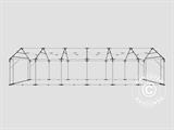 Lagerzelt PRO 5x12x2x3,39m, PVC, Grau Lagerzelt PRO 5x12x2x3,39m, PVC, Grau