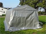 Garažni šator Basic 3,3x3,6x2,4m PE, Siva
