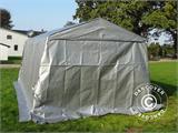 Zeltgarage Basic 3,3x3,6x2,4m PE, grau Zeltgarage Basic 3,3x3,6x2,4m PE, grau