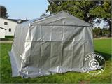 Portable Garage Basic 3.3x3.6x2.4 m PE, Grey