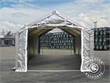 Storage shelter PRO 4x6x2x3.1 m, PE, Grey Storage shelter PRO 4x6x2x3.1 m, PE, Grey