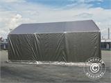 Storage shelter PRO 4x6x2x3.1 m, PE, Grey Storage shelter PRO 4x6x2x3.1 m, PE, Grey