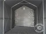 Tenda de armazenagem PRO XL 4x10x3,5x4,59m, PE, Cinza