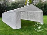 Lagerzelt-Basic 2-in-1, 6x12m PE, weiß