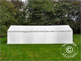 Lagerzelt-Basic 2-in-1, 6x12m PE, weiß